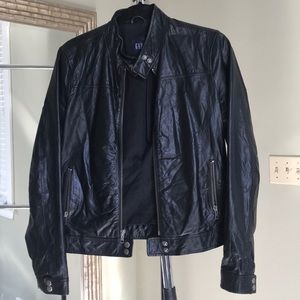 GAP black leather jacket!